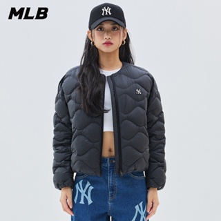 MLB 女版絎縫羽絨外套 紐約洋基隊 (3FDJB0536-50BKS)【官方旗艦店】