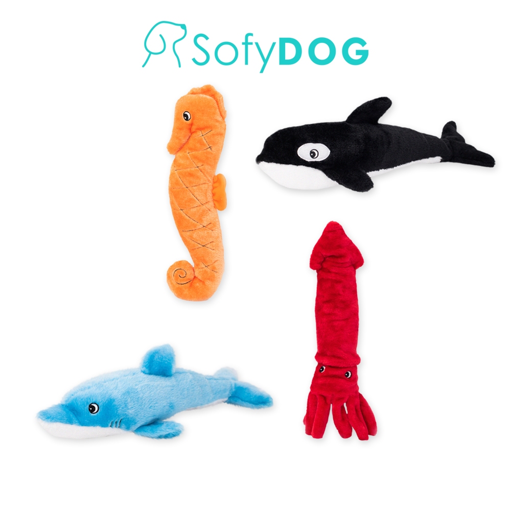 【ZippyPaws】海底總動員 有聲玩具 寵物玩具 狗狗玩具  SofyDOG原廠直送