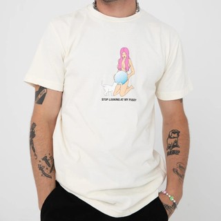 RIPNDIP MIRROR MIRROR TEE 米白色 短袖T恤 中指貓 台灣總代理-ALL
