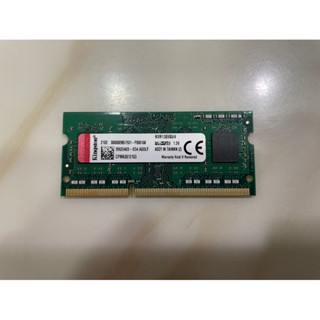 金士頓筆電記憶體/Kingston memory 4GB DDR3 1333