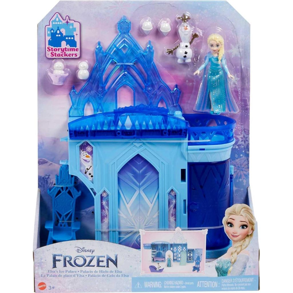 預購❤️正版❤️ 美國迪士尼 Mattel Frozen 冰雪奇緣 城堡玩具 扮家家酒 娃娃 公仔 艾莎 安娜
