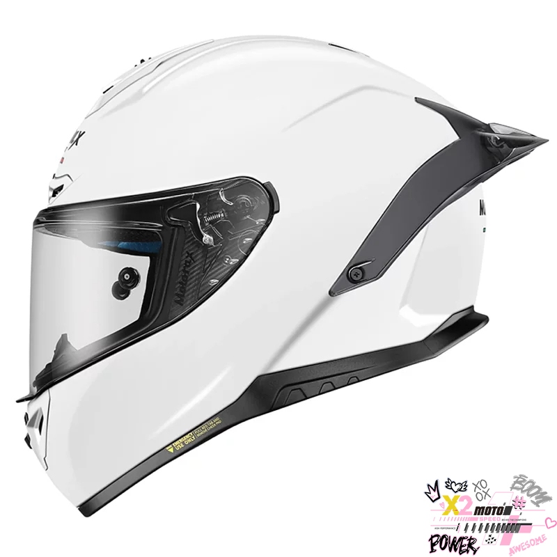 💟X2 Moto💟 Motorax® R50s 素色 白色 全罩 安全帽