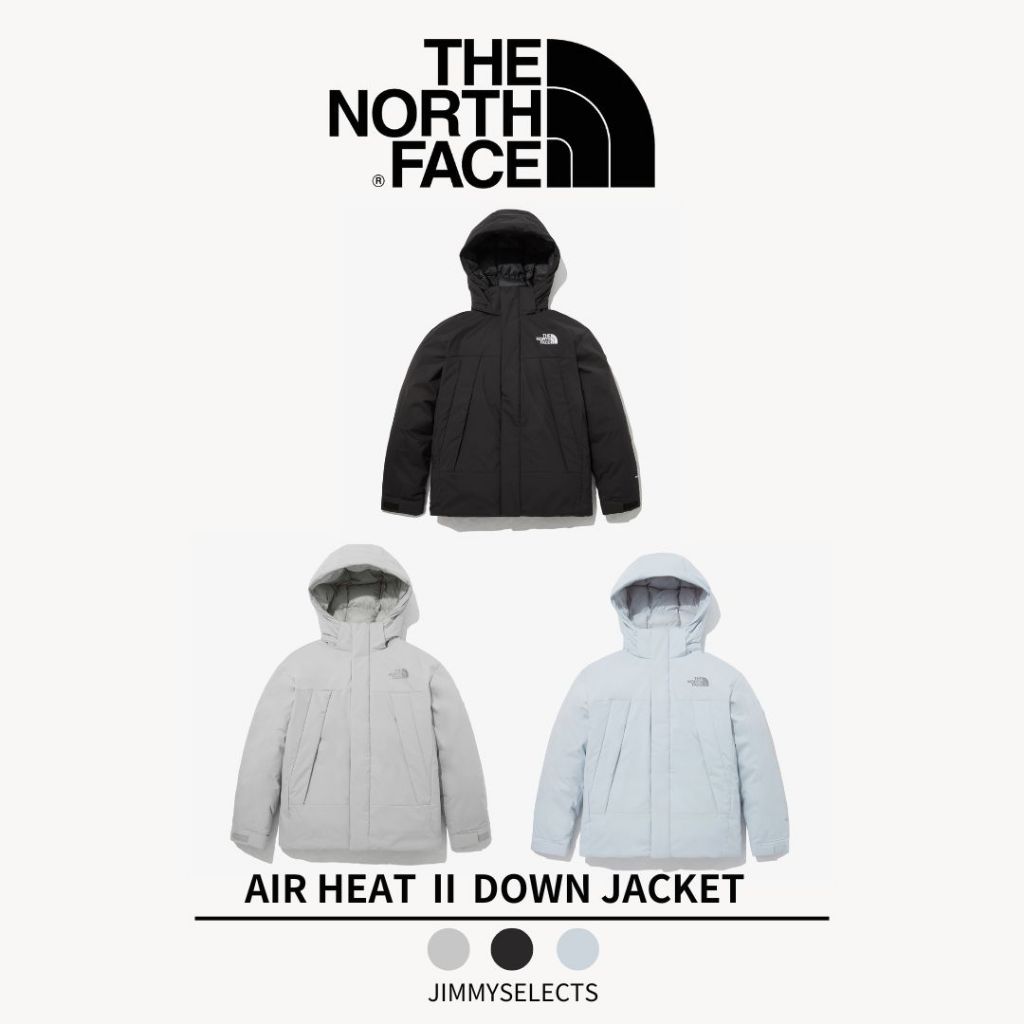 【吉米.tw】韓國代購 THE NORTH FACE 北臉 AIR HEAT Ⅱ 連帽 保暖 羽絨外套 OCT