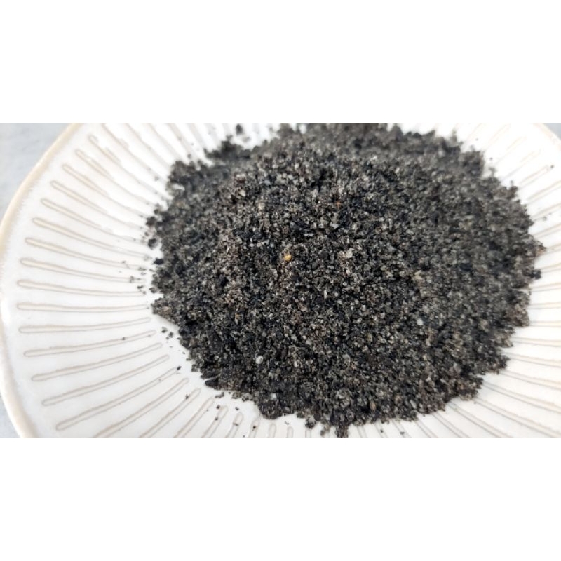【野果集工坊】純黑芝麻粉(100%無榨油)，黑芝麻原粒磨製，無糖無添加
