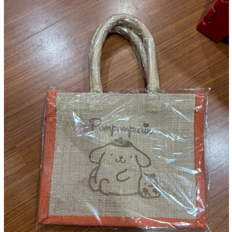 三麗鷗 布丁狗 麻布手提袋 購物袋