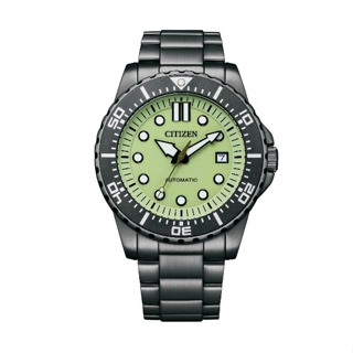 ◆CITIZEN◆ 星辰 新上市夜光行者機械腕錶 NJ0177-84X 黑鋼