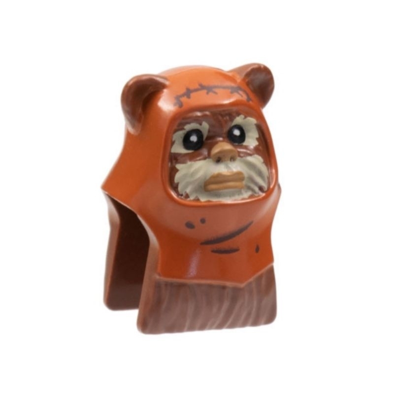 樂高 LEGO 75332 星際大戰 Ewok 伊娃族 Wicket 小熊 頭 頭部 頭套 全新