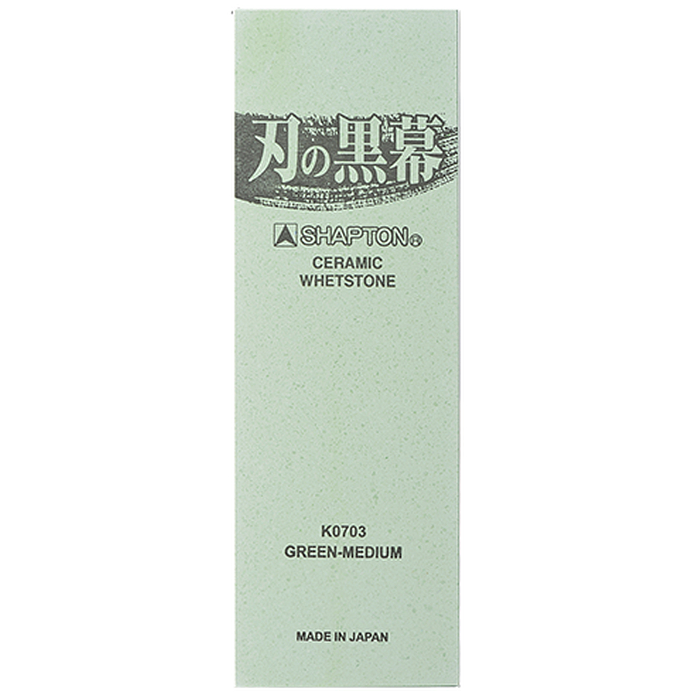 【日本シャプトン SHAPTON★大大百貨商城】刃之黑幕油石附架 (綠/#2000) K0703