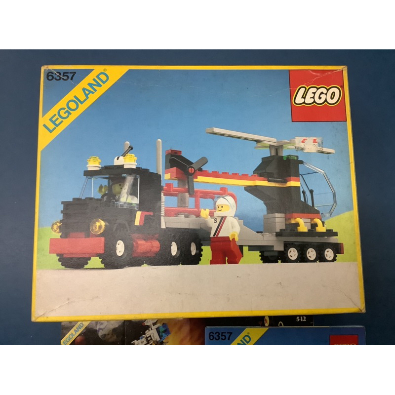 ®️樂高 LEGO®︎  ⚠️二手  6357 Stunt 'Copter N' Truck 直升機拖車 1988年商品