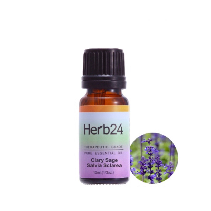 Herb24 🌱腹輪｜快樂鼠尾草100% 純質精油 10ml/💤睡眠救星組