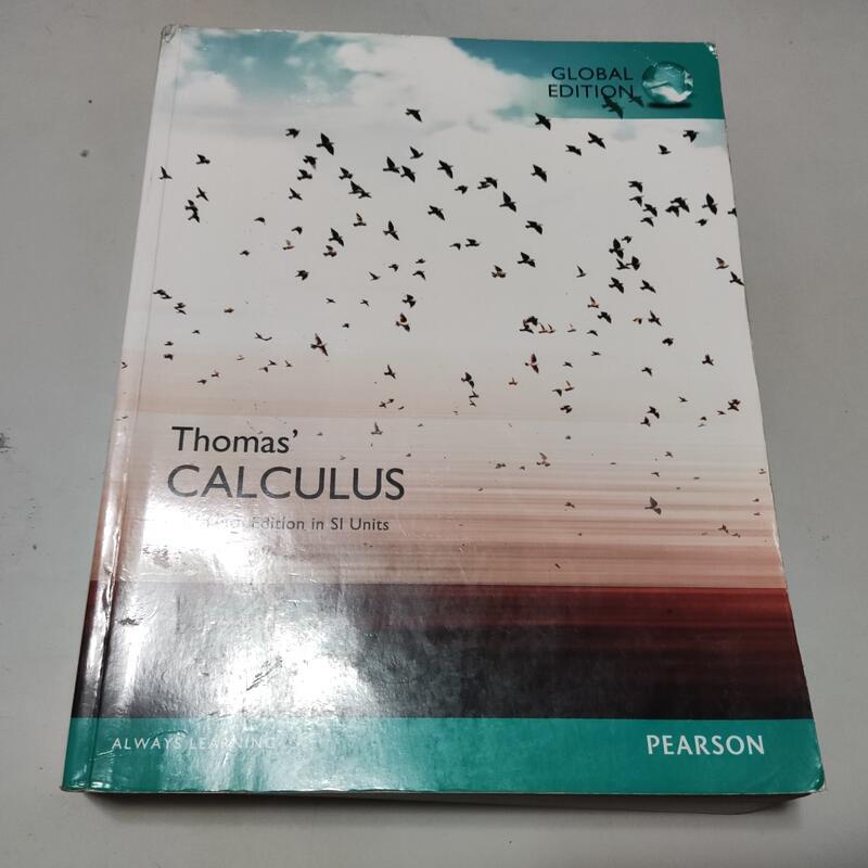 THOMAS' CALCULUS IN SI UNITS》ISBN:9781292089799││(X1櫃27袋)