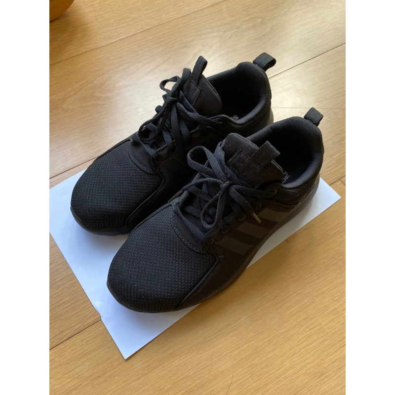 Adidas Ortholite Float 黑色慢跑鞋運動鞋 - 尺寸24.5