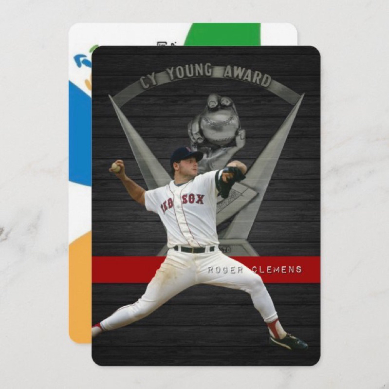 MLB 名人堂球星 Roger Clemens 悠遊卡 E (實體悠遊卡,非貼紙)：賽揚獎 紅襪隊