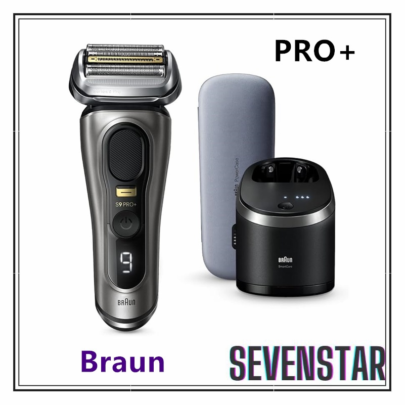 日本直送 Braun 百靈 9系 PRO+ 9517s 電動刮鬍刀 9551cc 刮鬍刀 23年秋季 新款 德國製