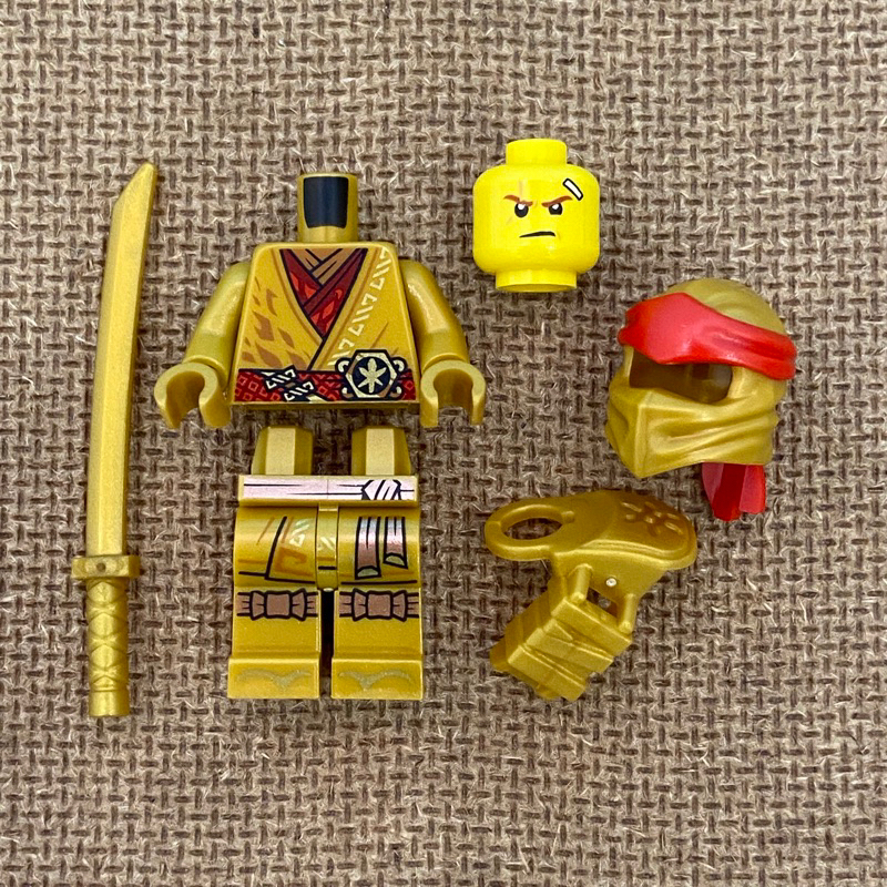 全新 人偶 樂高 LEGO 71736 4002021 黃金 赤地 旋風忍者 十週年紀念 Ninjago njo650
