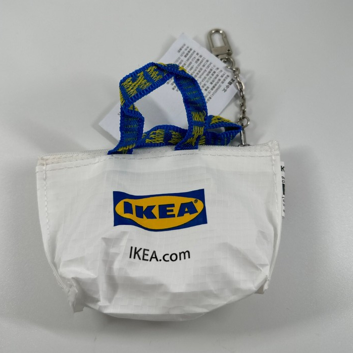 【日本空運正貨】日本帶回 全新現貨 限定 ikea 購物袋 防水 mini 迷你 零錢包 鑰匙圈 宜家零錢包