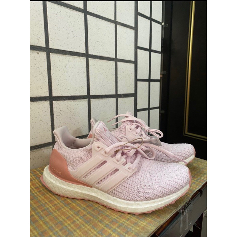 Adidas ultraboost 4.0 DNA W 粉色 粉紫色 慢跑鞋 女鞋