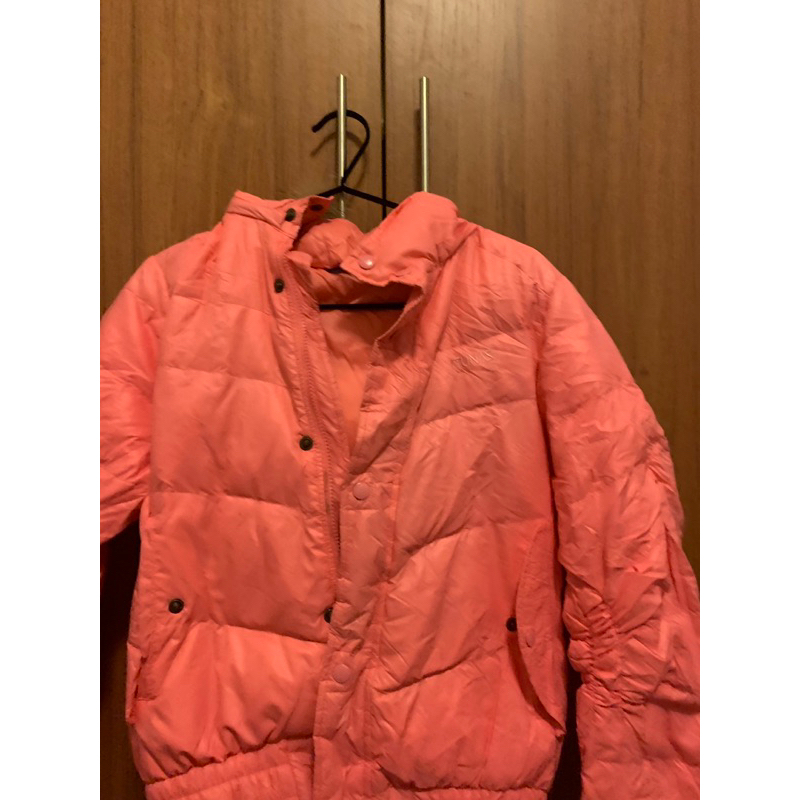 歐都納 ATUNAS 戶外用品 戶外運動 保暖外套 羽絨衣 二手 粉紅