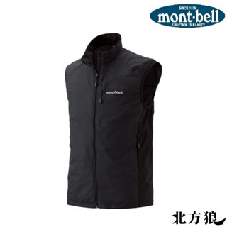 mont-bell 男背心 LIGHT SHELL 軟殼背心 [北方狼] 1106559