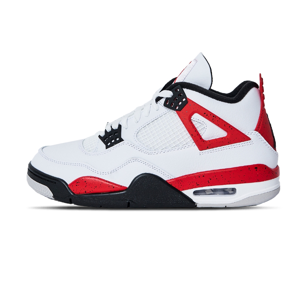 Nike Air Jordan 4 Retro 男 經典紅 喬丹 AJ4 經典 運動 休閒 休閒鞋 DH6927-161