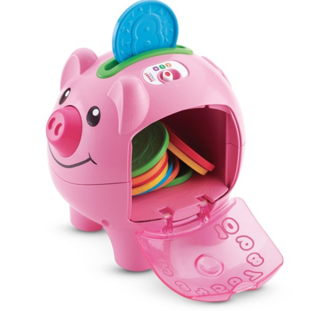 Fisher-Price 費雪 智慧學習小豬撲滿 幼兒玩具