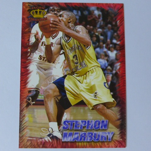 ~Stephon Marbury/馬布瑞~NBA球星/馬大帥.1996年PACIFIC RC.大學新人特殊卡
