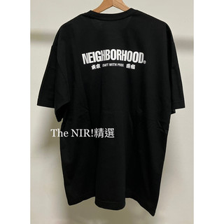 NEIGHBORHOOD NH 背後東京原宿LOGO 黑色 短T<The NIR! 精選>