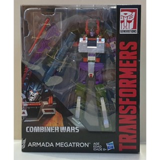 臺南七桃米玩具~變形金剛 美版孩之寶世代系列 無敵戰將 ARMADA MEGATRON 密卡登~實品照代理全新未拆現貨