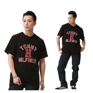 Tommy Hilfiger 短袖 上衣 純棉印刷LOGO 圓領 T恤 短T 美版尺寸偏大 09T4274