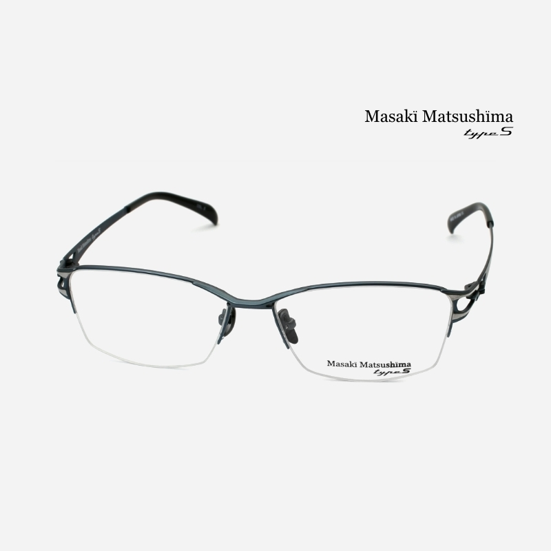 Masaki MFT-5079 松島正樹眼鏡｜TYPE S 系列 純鈦超輕商務半框眼鏡 男生品牌眼鏡框【幸子眼鏡】