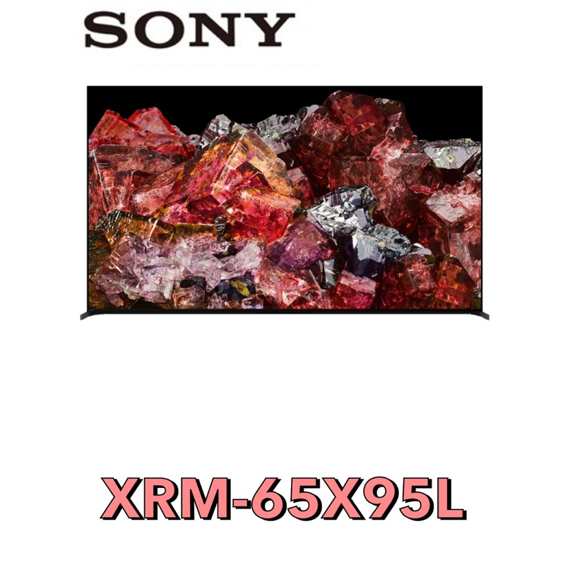 下單享九折【SONY 索尼】65型4K Mini LED智慧連網顯示器 XRM-65X95L  65X95L
