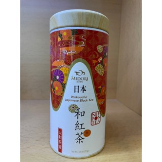 【澄韻堂】效期新、天仁茗茶MIDORI系列茶-日本和紅茶(75公克)*1罐