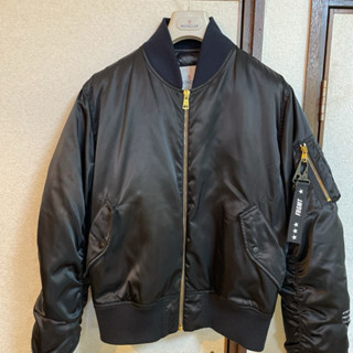 Moncler fragment genius ma-1 rassos 聯名 飛行外套 羽絨外套 sz:2