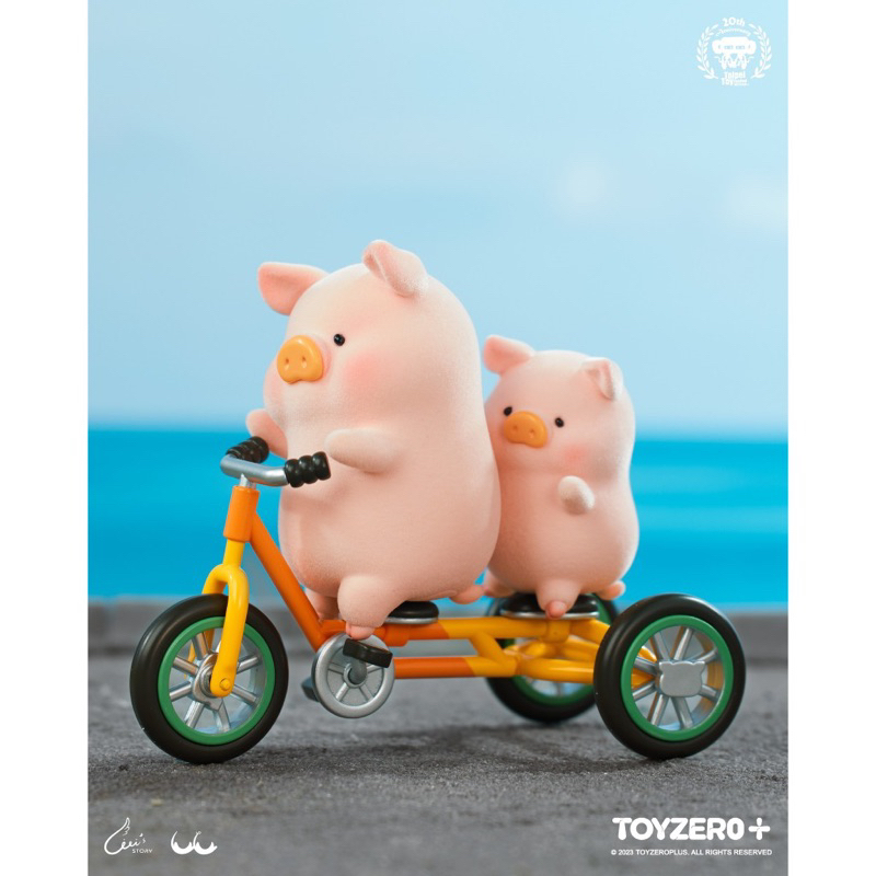 《全新僅拆》Lulu豬 協力車 異色版 罐頭豬 TFF限定版