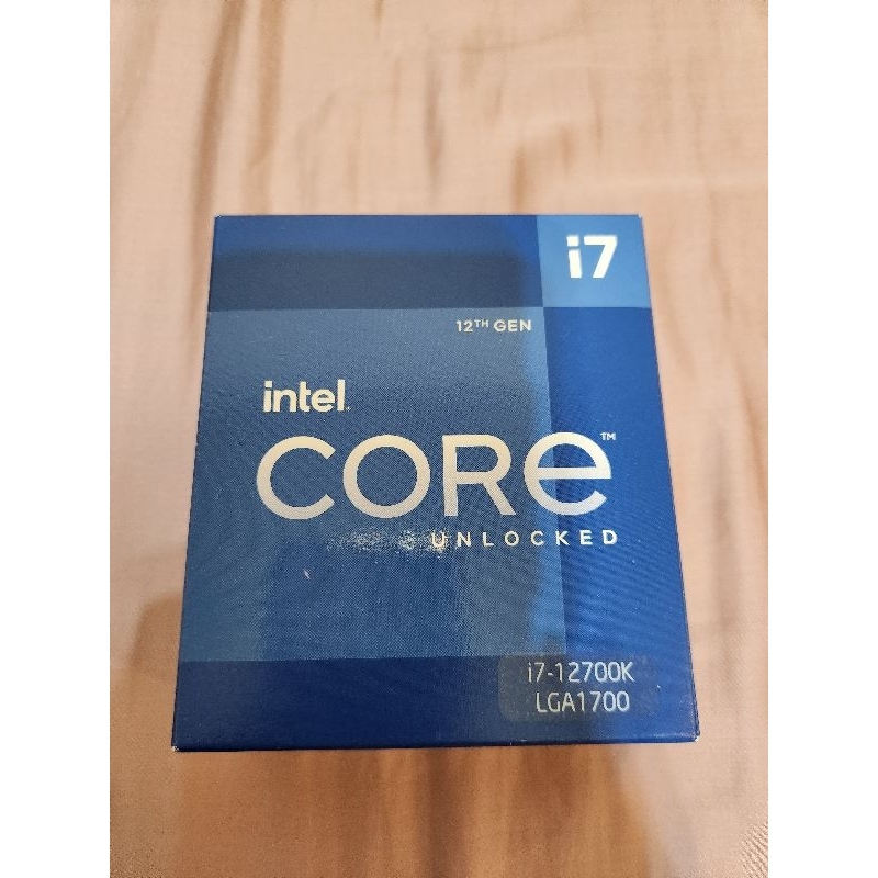 intel i7-12700K CPU 中央處理器