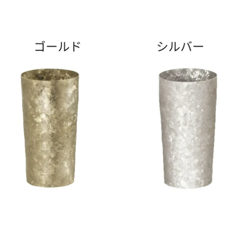 【LC日貨】日本製 HORIE鈦製 窯創り 桐箱 鈦金屬杯 酒杯（350ml，共兩款）