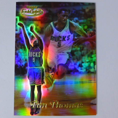 ~ Tim Thomas ~NBA球星/提姆·湯瑪斯 1999年TOPPS GOLD.閃亮籃球卡