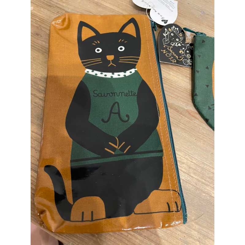 日本製日本進口絕版Bon NouNouRs貓咪收納袋/零錢包