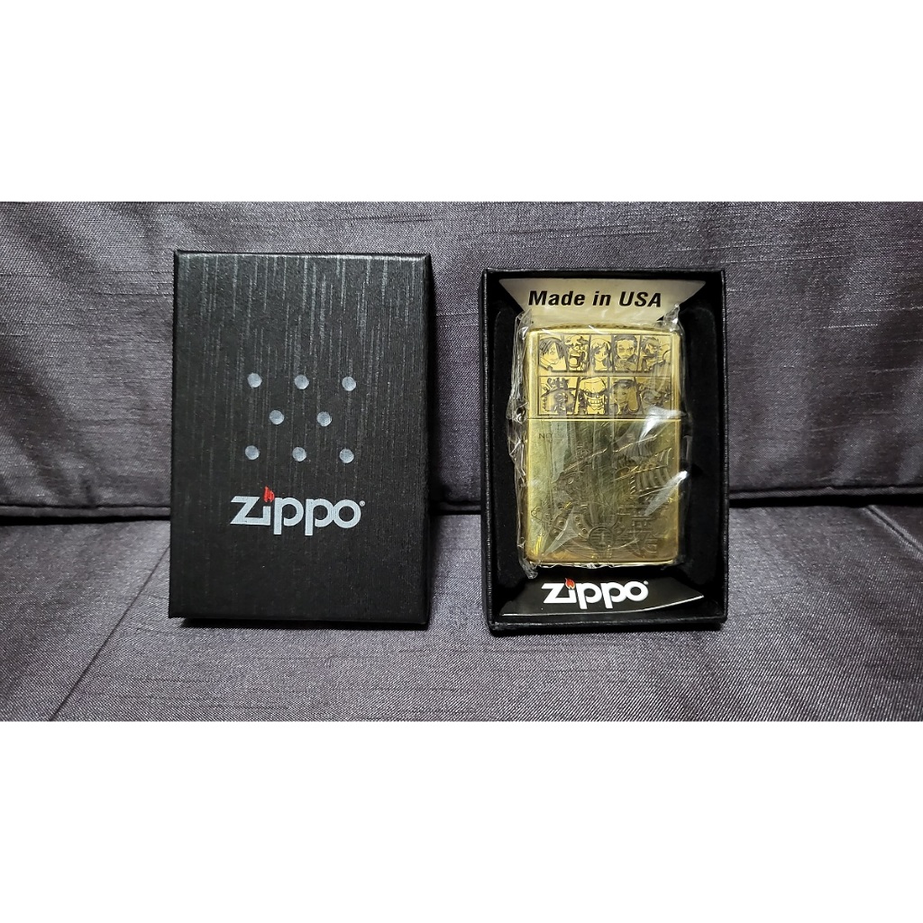 現貨 限定款 海賊王 航海王 Zippo 盔甲銅 煤油打火機