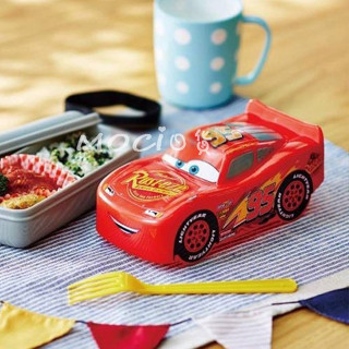 日本正版 迪士尼 汽車總動員 CARS 立體造型 便當盒 保鮮盒 野餐 餐盒【MOCI日貨】兒童餐具