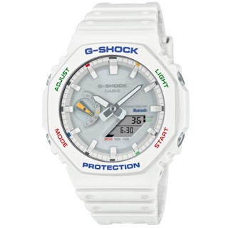 【聊聊甜甜價】CASIO G-SHOCK 太陽能x藍牙連線 農家橡樹 繽紛動感雙顯腕錶 GA-B2100FC-7A