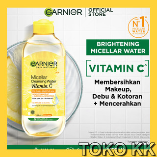 Micellar Water Garnier Vitamin C Pembersih Make up KBT123 #5