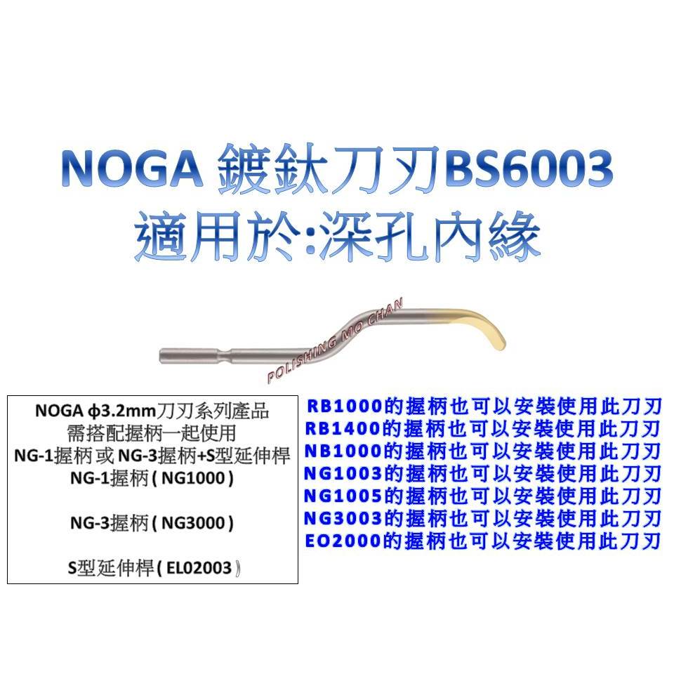 NOGA S60 鍍鈦刀刃 BS6003 鍍鈦金屬刀片 毛邊刀 修邊刀 鍍鈦絞刀 鍍鈦迷你刀片 鍍鈦刀頭 手動修邊器