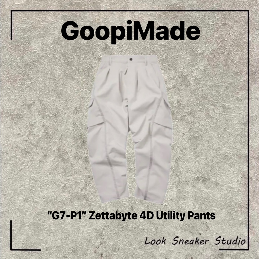 路克 Look👀 孤僻 GOOPiMade “G7-P1” Zettabyte 4D Utility Pants 褲子