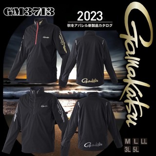 中壢紅海釣具【gamakatsu】GM-3713 輕量防風釣魚長袖 (23年秋冬款)