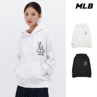 MLB 大Logo連帽上衣 帽T 道奇/洋基隊 (3AHDB0336-兩款任選)【官方旗艦店】