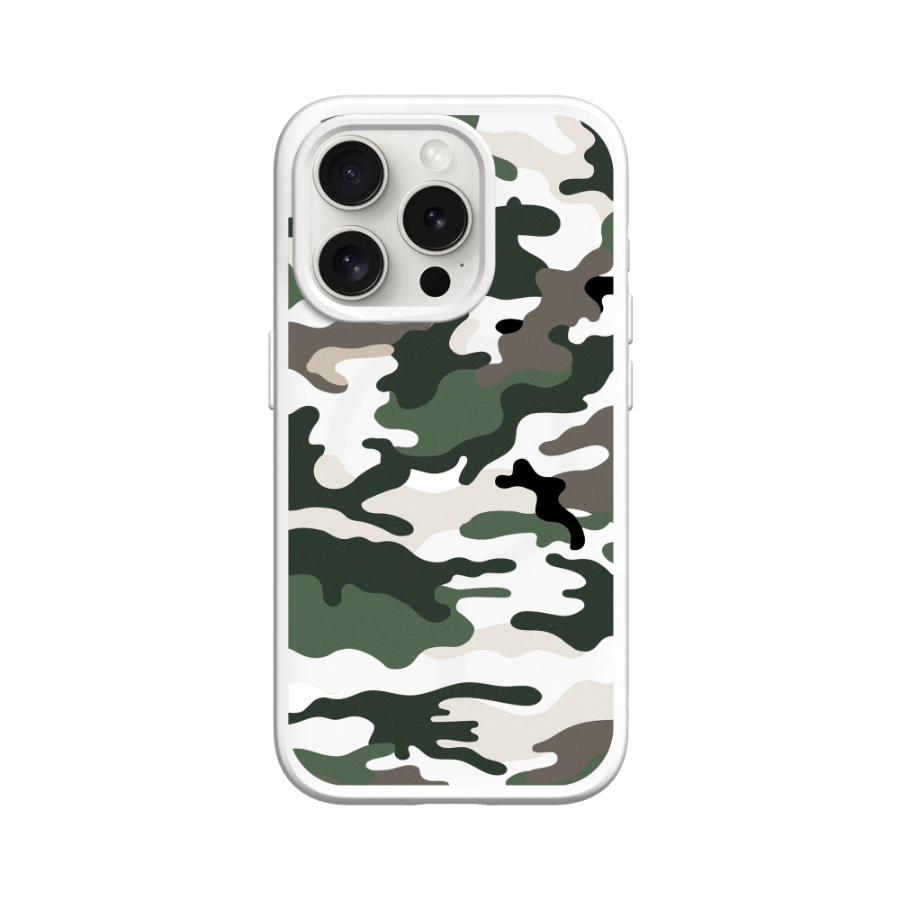 犀牛盾 適用iPhone SolidSuit(MagSafe兼容)超強磁吸手機殼∣獨家設計/復古迷彩