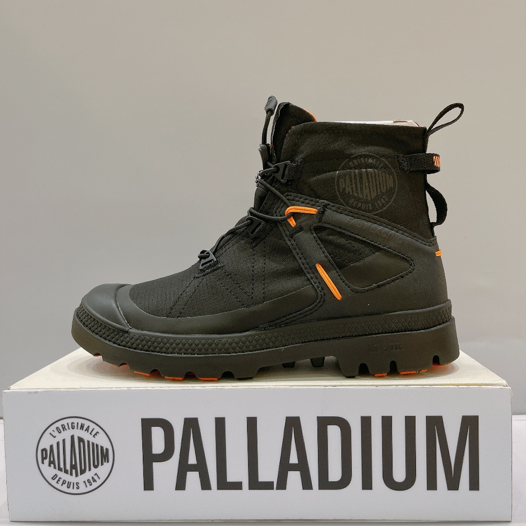 PALLADIUM PAMPA TRAVEL L+WP+ 女生 黑色 快穿 輕量 雨靴 防水 休閒靴 98849-008