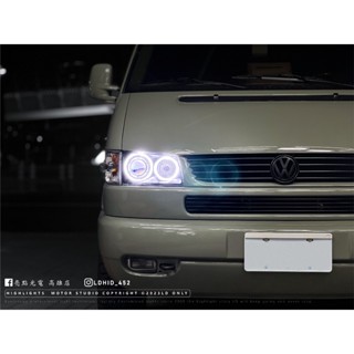 【高雄亮點】福斯T4 GTR GLC 魚眼大燈 LED大燈 T4 客製化 魚眼 GLC 汽車魚眼大燈 GTR 福斯 大燈