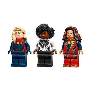 【台中翔智積木】LEGO 樂高 漫威 超級英雄 76232 人偶合售 驚奇隊長、驚奇少女、莫妮卡·藍博 含配件